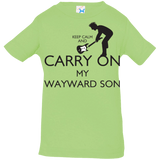 T-Shirts Key Lime / 6 Months Keep Calm and Carry On My Wayward Son! Infant Premium T-Shirt