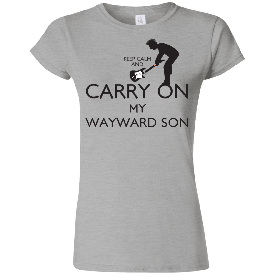 T-Shirts Sport Grey / S Keep Calm and Carry On My Wayward Son! Junior Slimmer-Fit T-Shirt