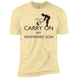 T-Shirts Banana Cream / X-Small Keep Calm and Carry On My Wayward Son! Men's Premium T-Shirt