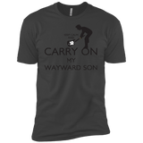 T-Shirts Heavy Metal / X-Small Keep Calm and Carry On My Wayward Son! Men's Premium T-Shirt