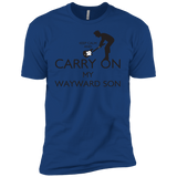 T-Shirts Royal / X-Small Keep Calm and Carry On My Wayward Son! Men's Premium T-Shirt