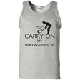 T-Shirts Ash / S Keep Calm and Carry On My Wayward Son! Men's Tank Top