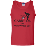 T-Shirts Red / S Keep Calm and Carry On My Wayward Son! Men's Tank Top