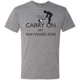 T-Shirts Premium Heather / S Keep Calm and Carry On My Wayward Son! Men's Triblend T-Shirt