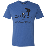 T-Shirts Vintage Royal / S Keep Calm and Carry On My Wayward Son! Men's Triblend T-Shirt