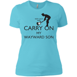T-Shirts Cancun / X-Small Keep Calm and Carry On My Wayward Son! Women's Premium T-Shirt