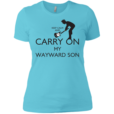 T-Shirts Cancun / X-Small Keep Calm and Carry On My Wayward Son! Women's Premium T-Shirt