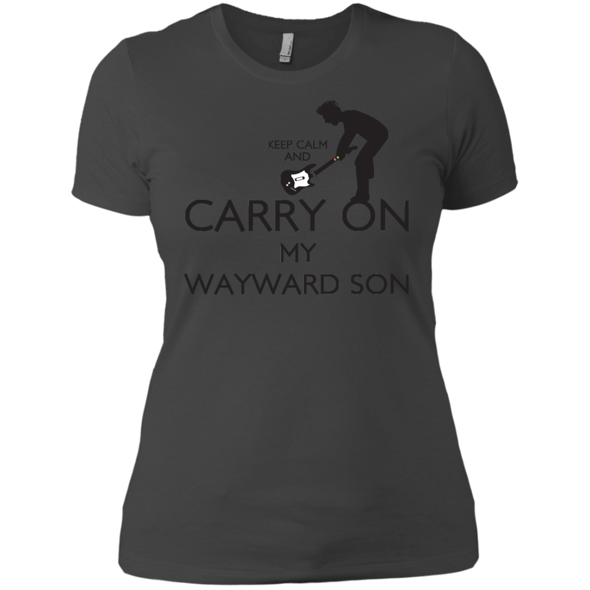 T-Shirts Heavy Metal / X-Small Keep Calm and Carry On My Wayward Son! Women's Premium T-Shirt