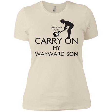 T-Shirts Ivory/ / X-Small Keep Calm and Carry On My Wayward Son! Women's Premium T-Shirt