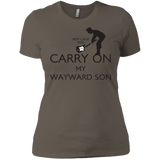 T-Shirts Warm Grey / X-Small Keep Calm and Carry On My Wayward Son! Women's Premium T-Shirt