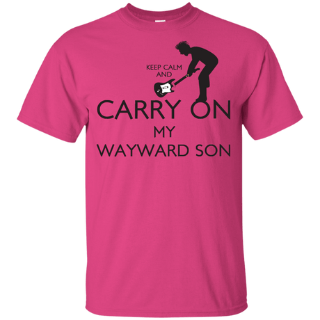 T-Shirts Heliconia / YXS Keep Calm and Carry On My Wayward Son! Youth T-Shirt