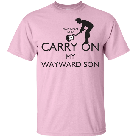 T-Shirts Light Pink / YXS Keep Calm and Carry On My Wayward Son! Youth T-Shirt