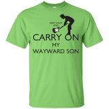 T-Shirts Lime / YXS Keep Calm and Carry On My Wayward Son! Youth T-Shirt