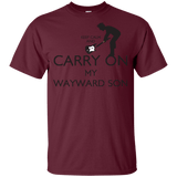 T-Shirts Maroon / YXS Keep Calm and Carry On My Wayward Son! Youth T-Shirt