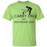 T-Shirts Mint Green / YXS Keep Calm and Carry On My Wayward Son! Youth T-Shirt