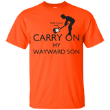 T-Shirts Orange / YXS Keep Calm and Carry On My Wayward Son! Youth T-Shirt