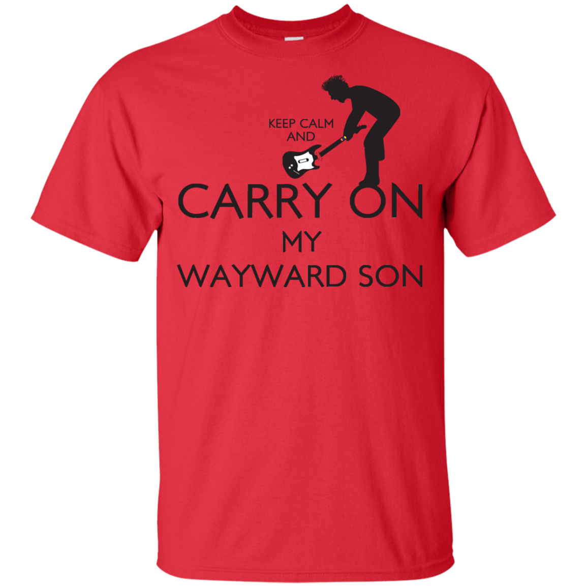 T-Shirts Red / YXS Keep Calm and Carry On My Wayward Son! Youth T-Shirt