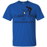 T-Shirts Royal / YXS Keep Calm and Carry On My Wayward Son! Youth T-Shirt