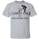 T-Shirts Sport Grey / YXS Keep Calm and Carry On My Wayward Son! Youth T-Shirt