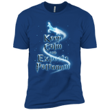 T-Shirts Royal / YXS Keep Calm and Expecto Patronum Boys Premium T-Shirt