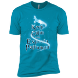 T-Shirts Turquoise / YXS Keep Calm and Expecto Patronum Boys Premium T-Shirt