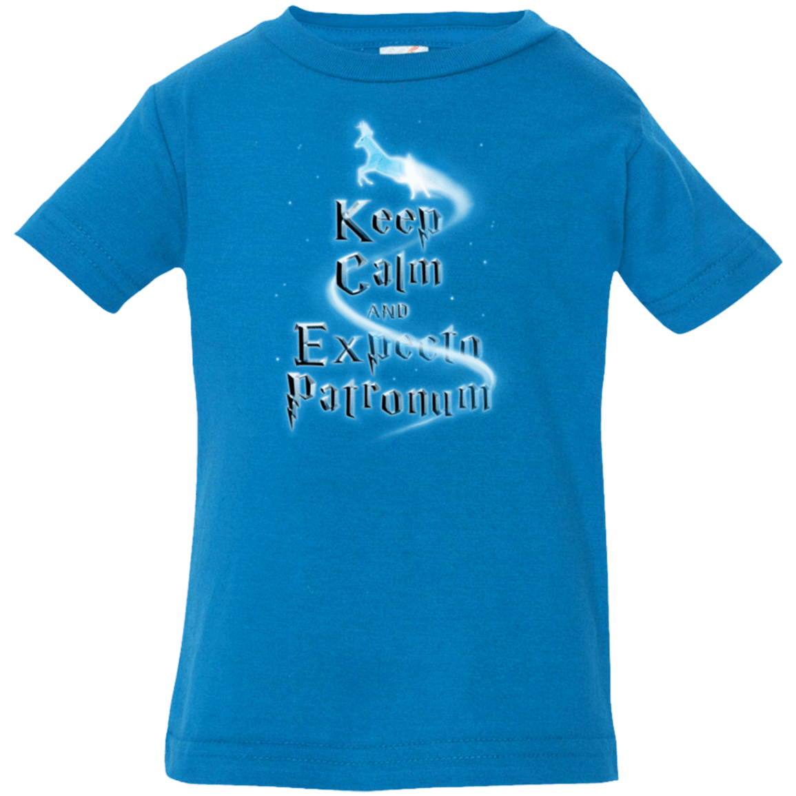 T-Shirts Cobalt / 6 Months Keep Calm and Expecto Patronum Infant Premium T-Shirt
