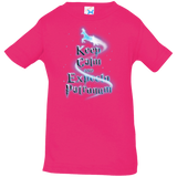 T-Shirts Hot Pink / 6 Months Keep Calm and Expecto Patronum Infant Premium T-Shirt