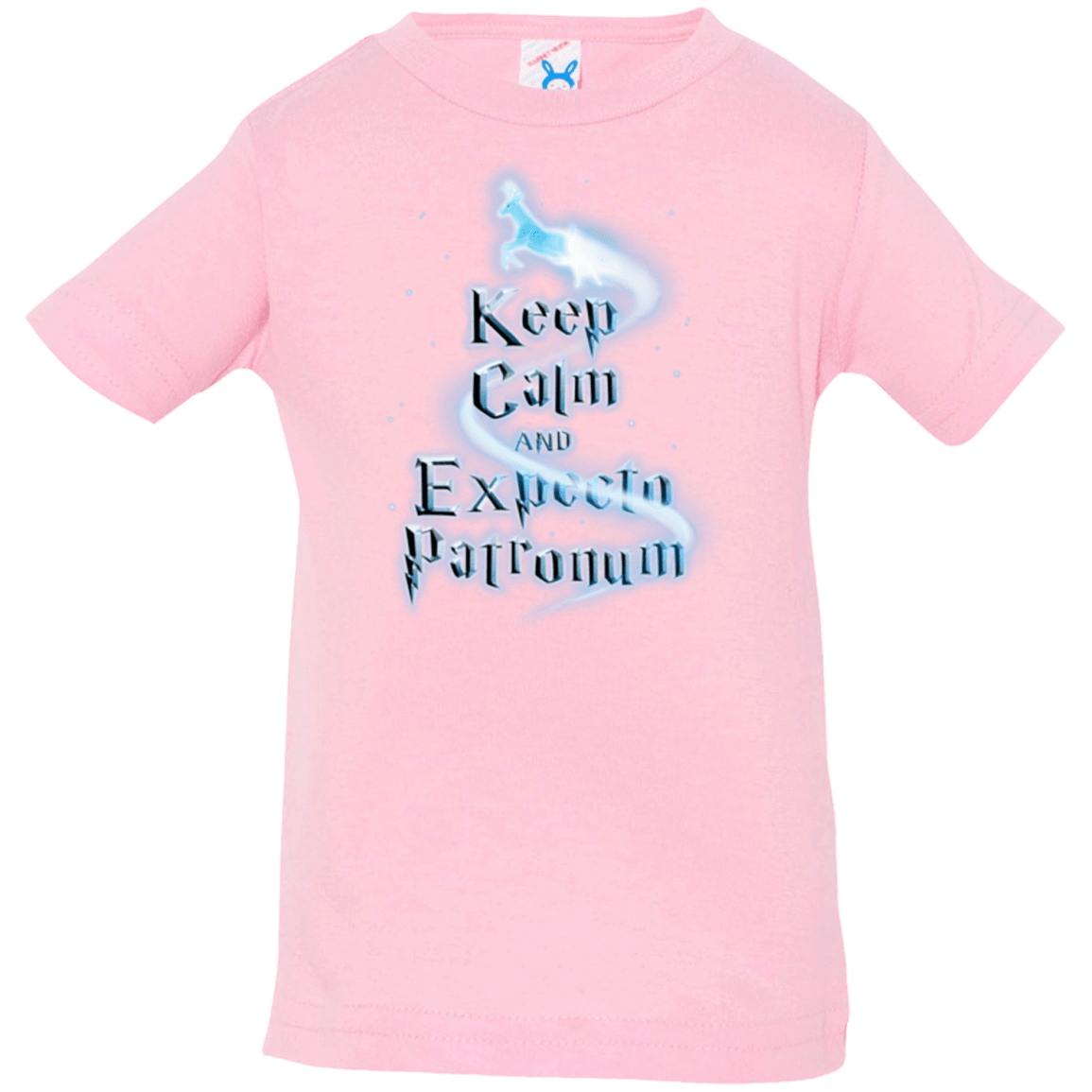 T-Shirts Pink / 6 Months Keep Calm and Expecto Patronum Infant Premium T-Shirt
