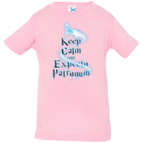 T-Shirts Pink / 6 Months Keep Calm and Expecto Patronum Infant Premium T-Shirt