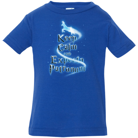T-Shirts Royal / 6 Months Keep Calm and Expecto Patronum Infant Premium T-Shirt
