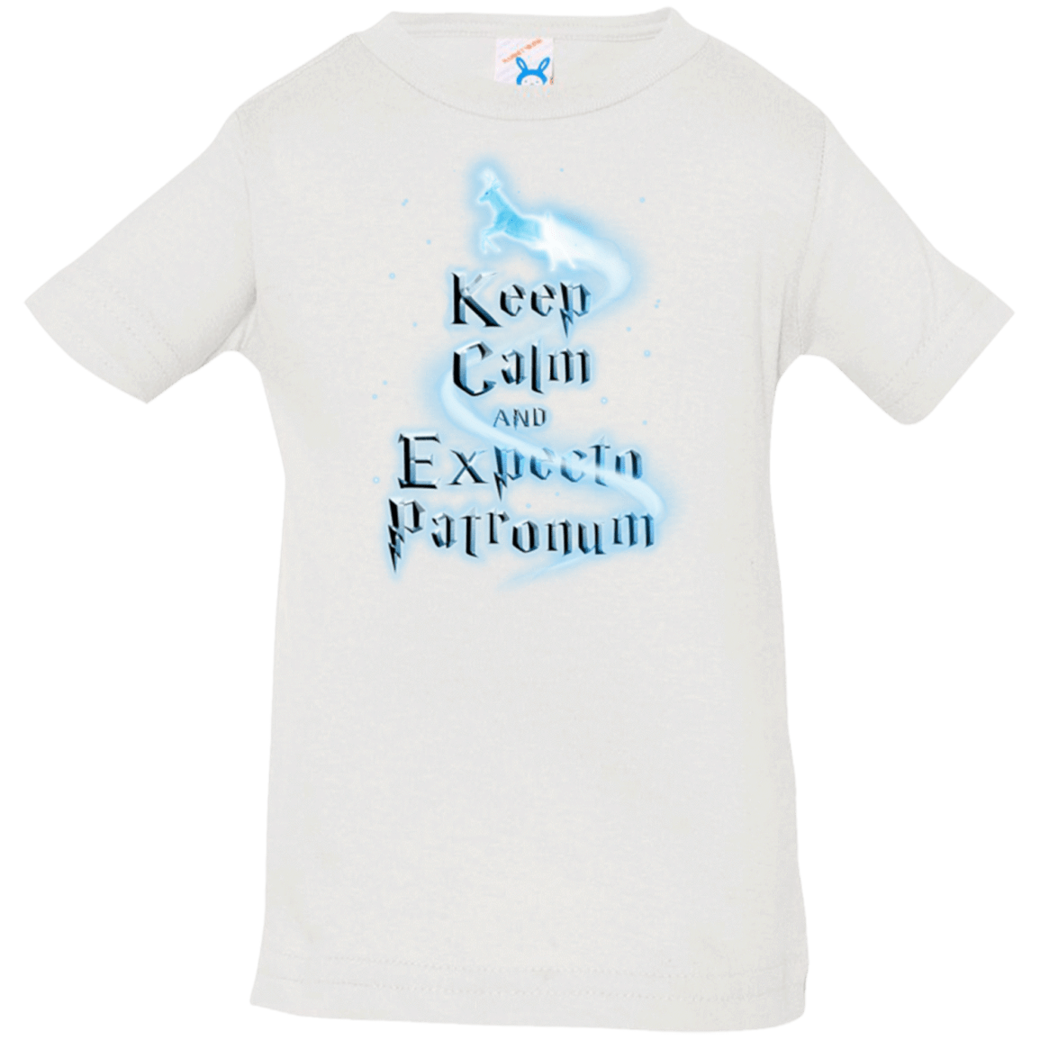 T-Shirts White / 6 Months Keep Calm and Expecto Patronum Infant Premium T-Shirt