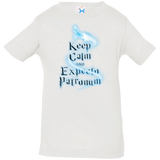 T-Shirts White / 6 Months Keep Calm and Expecto Patronum Infant Premium T-Shirt