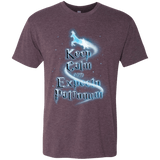 T-Shirts Vintage Purple / Small Keep Calm and Expecto Patronum Men's Triblend T-Shirt