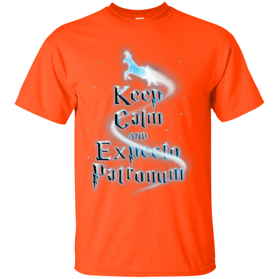 T-Shirts Orange / Small Keep Calm and Expecto Patronum T-Shirt