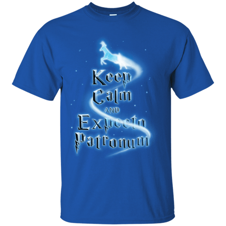 T-Shirts Royal / Small Keep Calm and Expecto Patronum T-Shirt