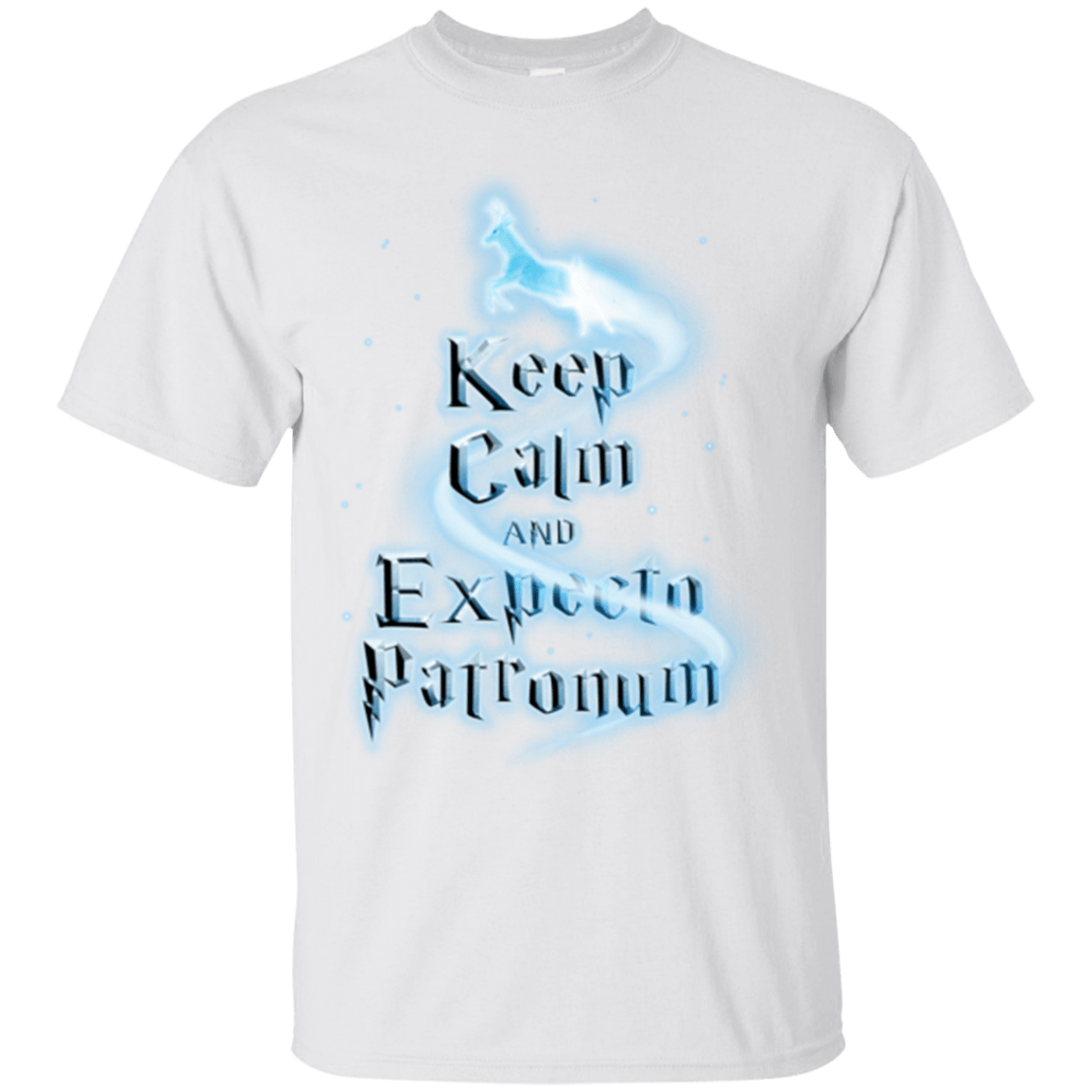 T-Shirts White / Small Keep Calm and Expecto Patronum T-Shirt