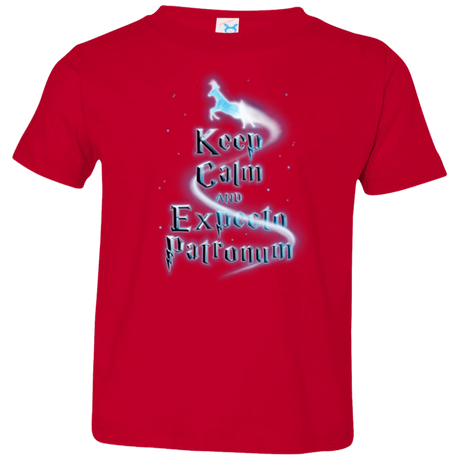 T-Shirts Red / 2T Keep Calm and Expecto Patronum Toddler Premium T-Shirt