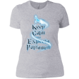 T-Shirts Heather Grey / X-Small Keep Calm and Expecto Patronum Women's Premium T-Shirt