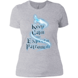 T-Shirts Heather Grey / X-Small Keep Calm and Expecto Patronum Women's Premium T-Shirt