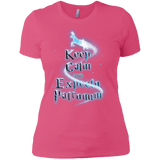T-Shirts Hot Pink / X-Small Keep Calm and Expecto Patronum Women's Premium T-Shirt