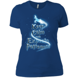 T-Shirts Royal / X-Small Keep Calm and Expecto Patronum Women's Premium T-Shirt