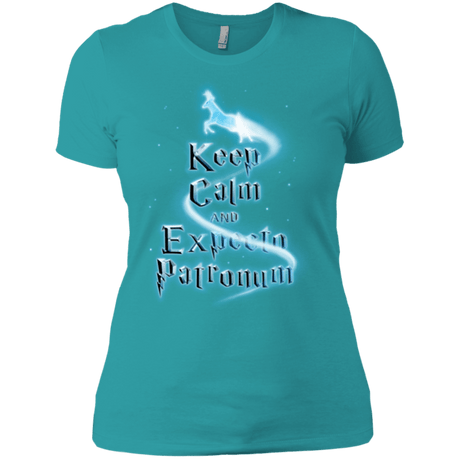 T-Shirts Tahiti Blue / X-Small Keep Calm and Expecto Patronum Women's Premium T-Shirt