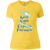 T-Shirts Vibrant Yellow / X-Small Keep Calm and Expecto Patronum Women's Premium T-Shirt
