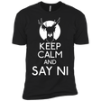 T-Shirts Black / YXS Keep Calm and Say Ni Boys Premium T-Shirt