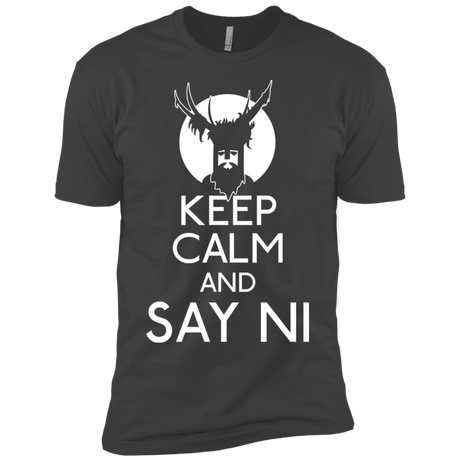 T-Shirts Heavy Metal / YXS Keep Calm and Say Ni Boys Premium T-Shirt
