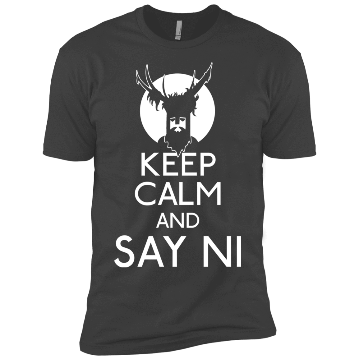 T-Shirts Heavy Metal / YXS Keep Calm and Say Ni Boys Premium T-Shirt