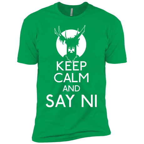 T-Shirts Kelly Green / YXS Keep Calm and Say Ni Boys Premium T-Shirt