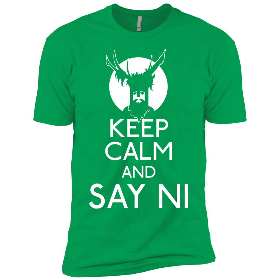 T-Shirts Kelly Green / YXS Keep Calm and Say Ni Boys Premium T-Shirt