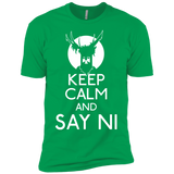 T-Shirts Kelly Green / YXS Keep Calm and Say Ni Boys Premium T-Shirt