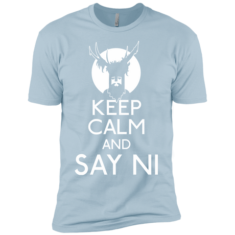 T-Shirts Light Blue / YXS Keep Calm and Say Ni Boys Premium T-Shirt